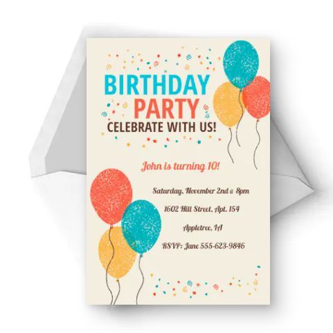 Throwing the Perfect Party: How to Make Personalized Invitations